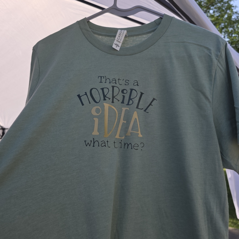 Bella Canvas Graphic Tee in Sage Green